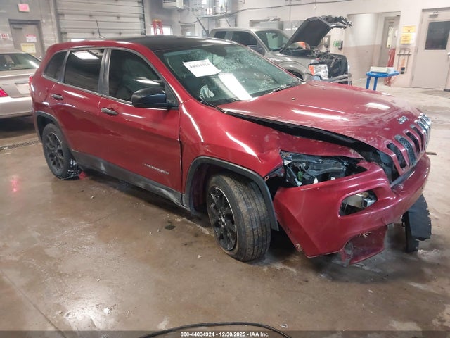 2017 Jeep Cherokee Sport Fwd მანქანა იყიდება აუქციონზე, vin: 1C4PJLAB3HD232951, აუქციონის ნომერი: 44034924