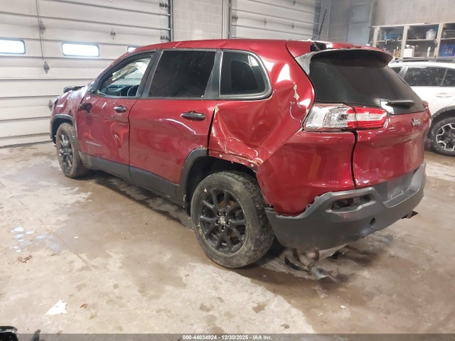 2017 Jeep Cherokee Sport Fwd მანქანა იყიდება აუქციონზე, vin: 1C4PJLAB3HD232951, აუქციონის ნომერი: 44034924