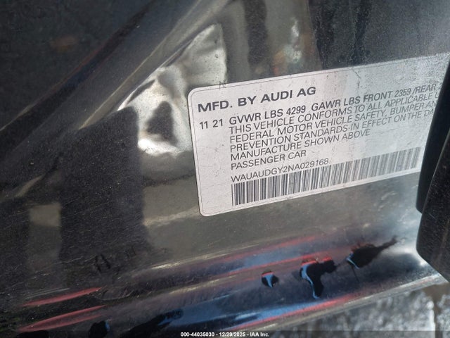 2022 AUDI A3 WAUAUDGY2NA029168 Photo 8