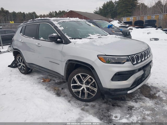 2024 Jeep Compass Limited 4x4 მანქანა იყიდება აუქციონზე, vin: 3C4NJDCN1RT122738, აუქციონის ნომერი: 44035130