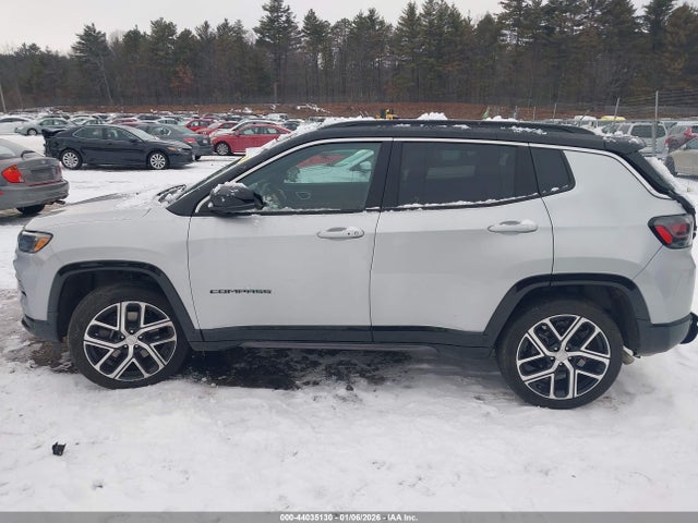 2024 Jeep Compass Limited 4x4 მანქანა იყიდება აუქციონზე, vin: 3C4NJDCN1RT122738, აუქციონის ნომერი: 44035130