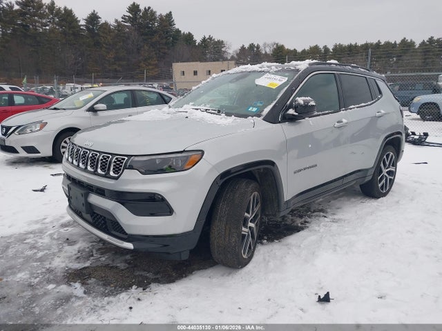 2024 Jeep Compass Limited 4x4 მანქანა იყიდება აუქციონზე, vin: 3C4NJDCN1RT122738, აუქციონის ნომერი: 44035130