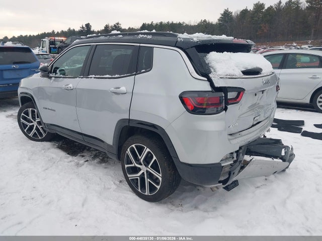 2024 Jeep Compass Limited 4x4 მანქანა იყიდება აუქციონზე, vin: 3C4NJDCN1RT122738, აუქციონის ნომერი: 44035130
