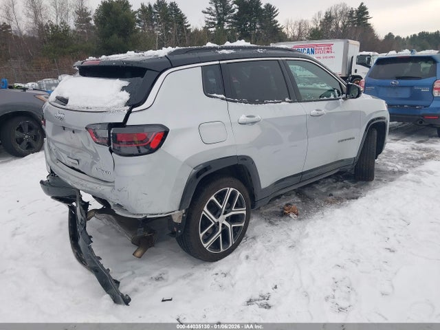 2024 Jeep Compass Limited 4x4 მანქანა იყიდება აუქციონზე, vin: 3C4NJDCN1RT122738, აუქციონის ნომერი: 44035130