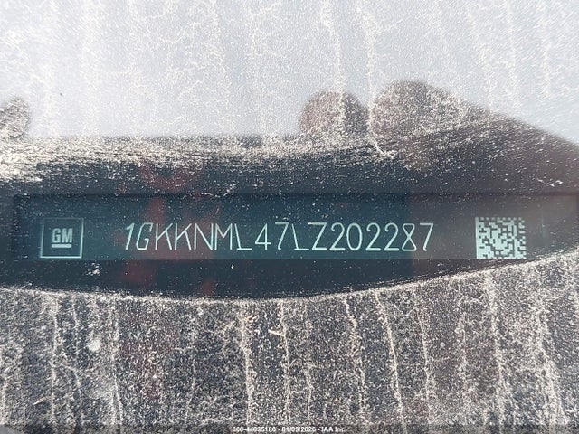 Aukcja sprzedaży 2020 Gmc Acadia Fwd Slt, vin: 1GKKNML47LZ202287, numer aukcji: 44035180