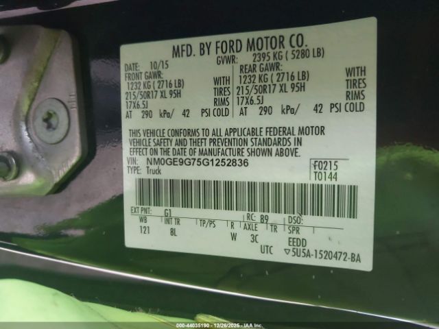 2016 FORD TRANSIT CONNECT NM0GE9G75G1252836 Photo 8