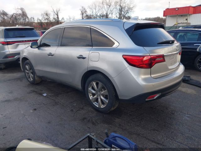 2014 ACURA MDX 5FRYD4H84EB045183 Photo 2