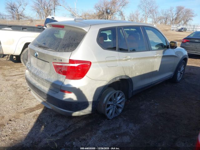 2014 BMW X3 5UXWX9C50E0D37410 Photo 3