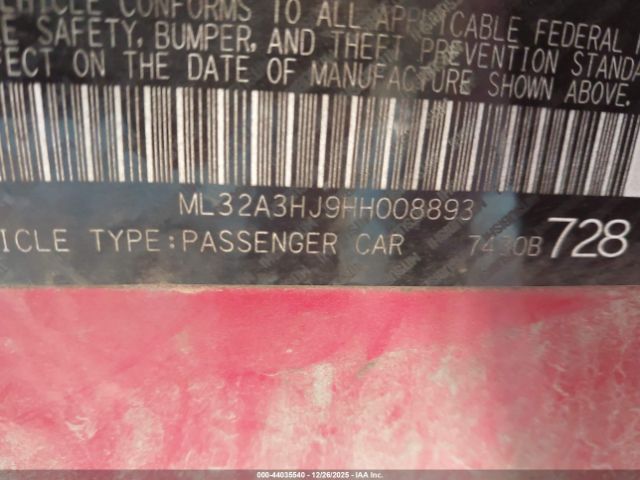 2017 MITSUBISHI MIRAGE ML32A3HJ9HH008893 Photo 8