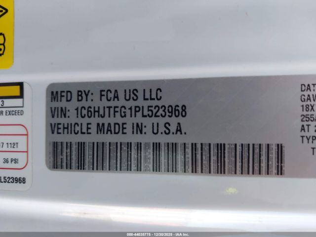 2023 JEEP GLADIATOR 1C6HJTFG1PL523968 Photo 8