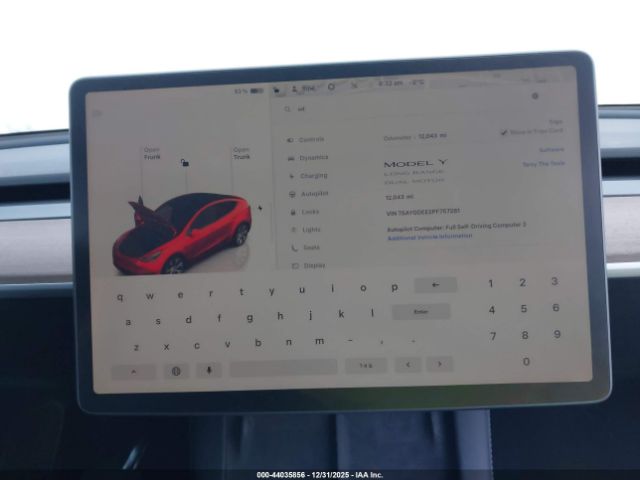2023 TESLA MODEL Y 7SAYGDEE2PF757281 Photo 6