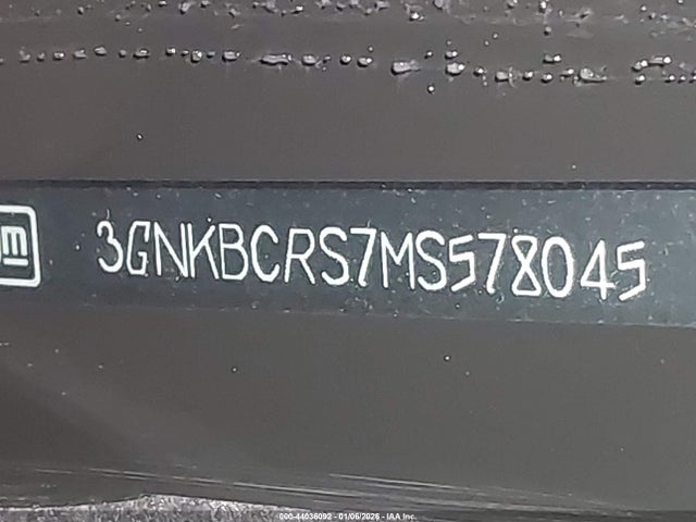 3GNKBCRS7MS578045 Chevrolet Blazer Fwd 2lt
