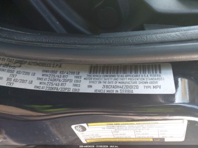 2014 FIAT 500L ZFBCFADH4EZ010120 Photo 8