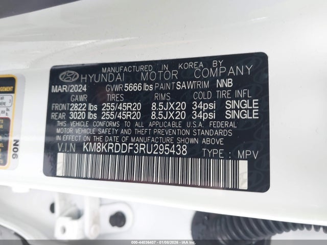 Hyundai Ioniq 5 Limited 2024 KM8KRDDF3RU295438 Image 9