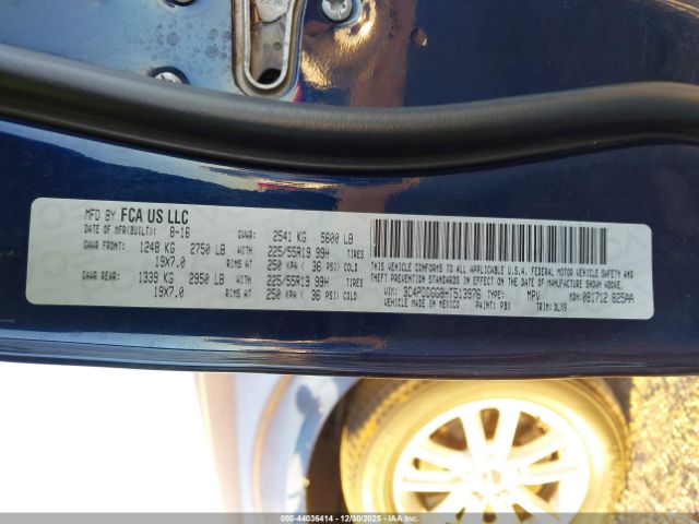 2017 DODGE JOURNEY 3C4PDDGG8HT513976 Photo 8