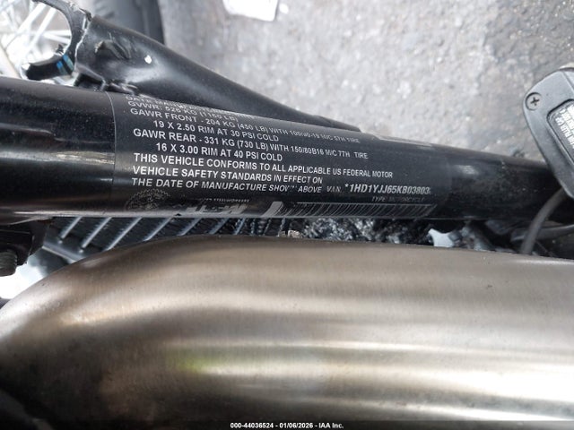 2019 HARLEY-DAVIDSON FXBB 1HD1YJJ65KB038030 Photo 9