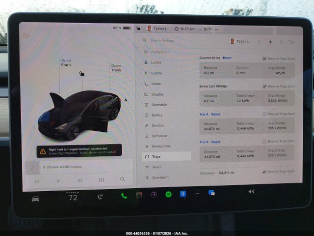 2021 TESLA MODEL 3 5YJ3E1EB2MF045253 Photo 6