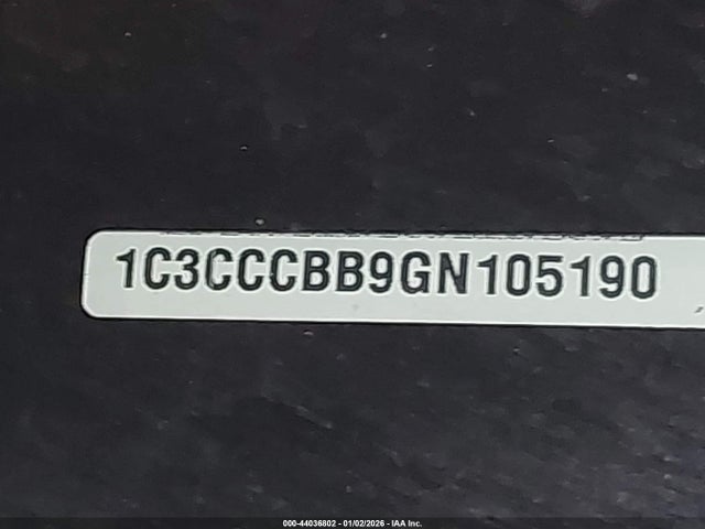 1C3CCCBB9GN105190 Chrysler 200 S