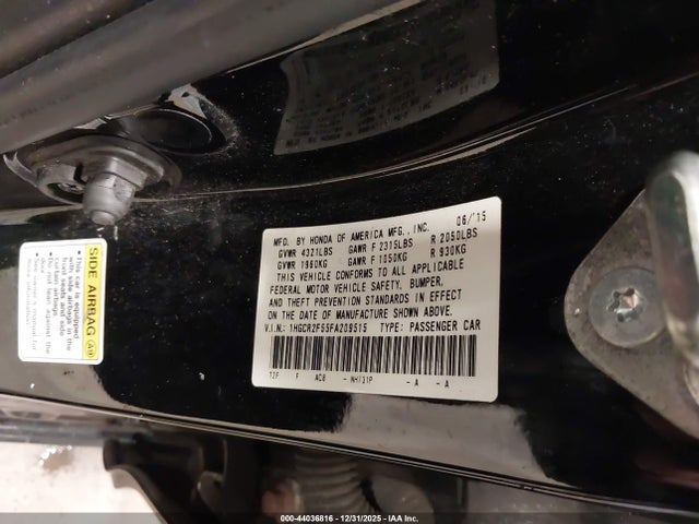 1HGCR2F55FA209515 Honda Accord Sport