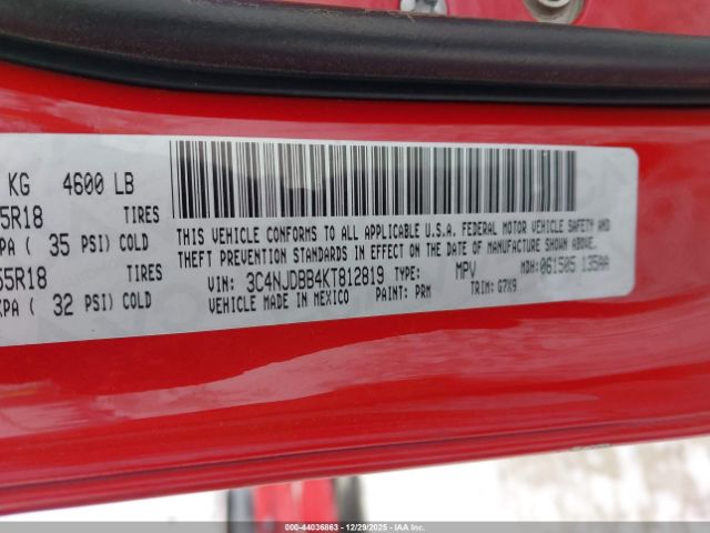 2019 JEEP COMPASS 3C4NJDBB4KT812819 Photo 8