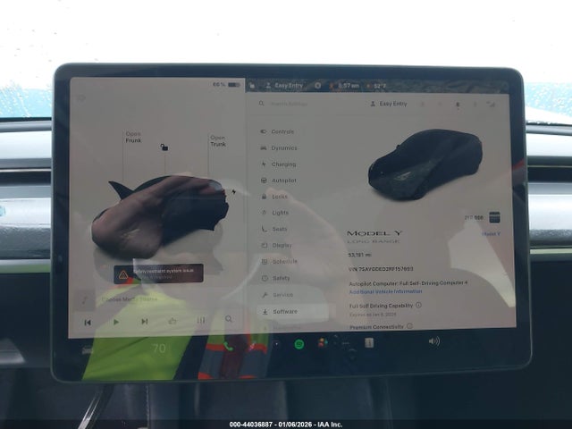 2024 TESLA MODEL Y 7SAYGDED2RF157693 Photo 6