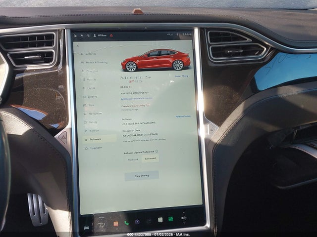 2014 TESLA MODEL S 5YJSA1H16EFP39763 Photo 6