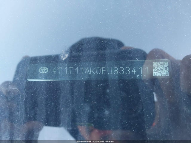 4T1T11AK0PU833411 Toyota CAMRY SE
