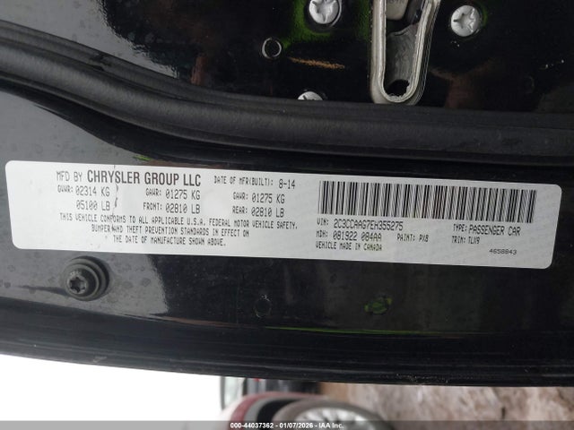 2014 CHRYSLER 300 2C3CCAAG7EH355275 Photo 8