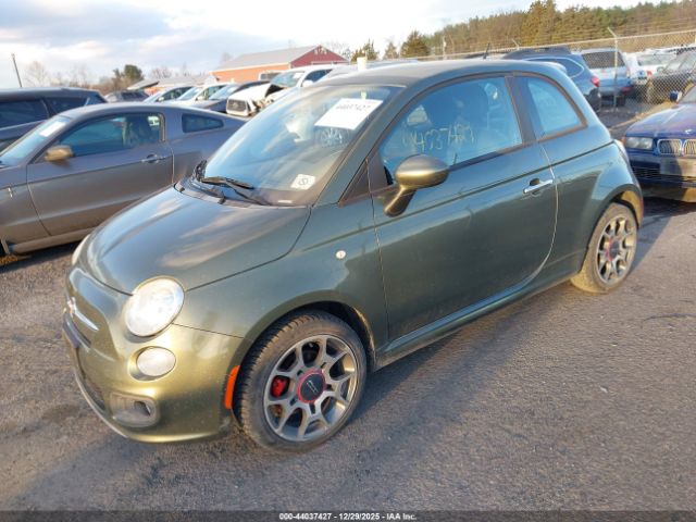 2012 FIAT 500 3C3CFFBR0CT371035 Photo 1