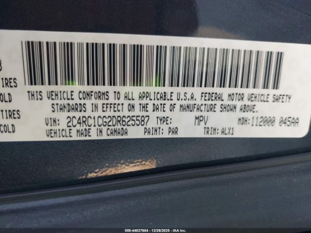 2013 CHRYSLER TOWN & COUNTRY 2C4RC1CG2DR625587 Photo 8