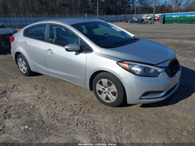 2016 KIA FORTE KNAFK4A63G5520363