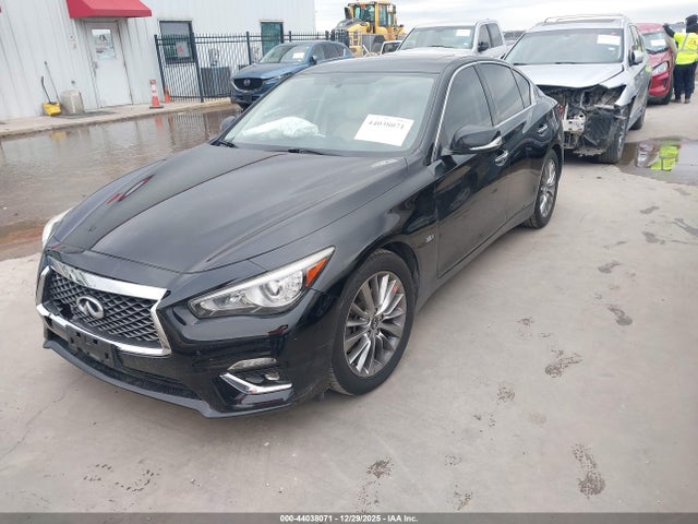 2019 Infiniti Q50 3.0t Luxe მანქანა იყიდება აუქციონზე, vin: JN1EV7AP6KM512145, აუქციონის ნომერი: 44038071