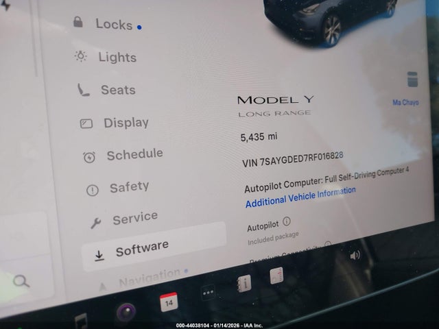 2024 TESLA MODEL Y 7SAYGDED7RF016828 Photo 6