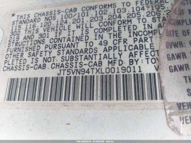 1990 TOYOTA PICKUP JT5VN94TXL0019011 Photo 8