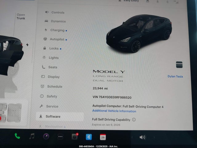 2024 TESLA MODEL Y 7SAYGDEE6RF986520 Photo 6