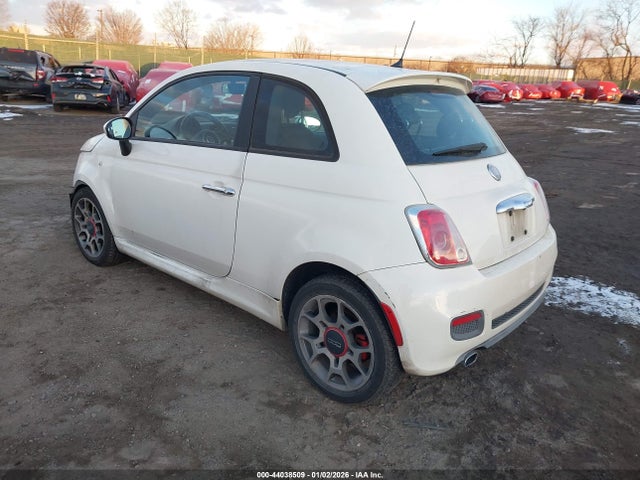 2012 FIAT 500 3C3CFFBR8CT127262 Photo 2