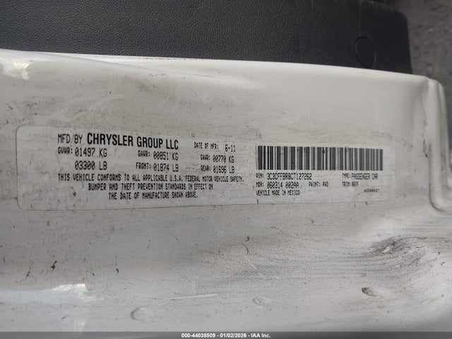 2012 FIAT 500 3C3CFFBR8CT127262 Photo 8