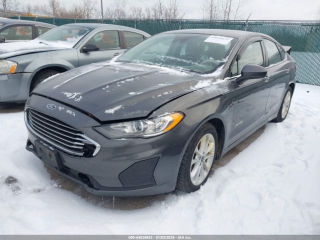 2019 FORD FUSION HYBRID 3FA6P0LU6KR165712 Photo 1