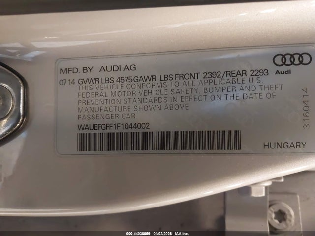 2015 AUDI A3 WAUEFGFF1F1044002 Photo 8