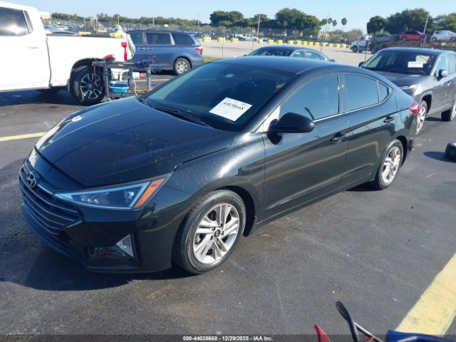 2019 HYUNDAI ELANTRA 5NPD84LF9KH492356 Photo 1