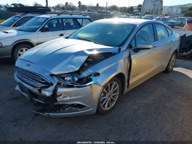 2017 FORD FUSION HYBRID 3FA6P0UUXHR188286 Photo 1