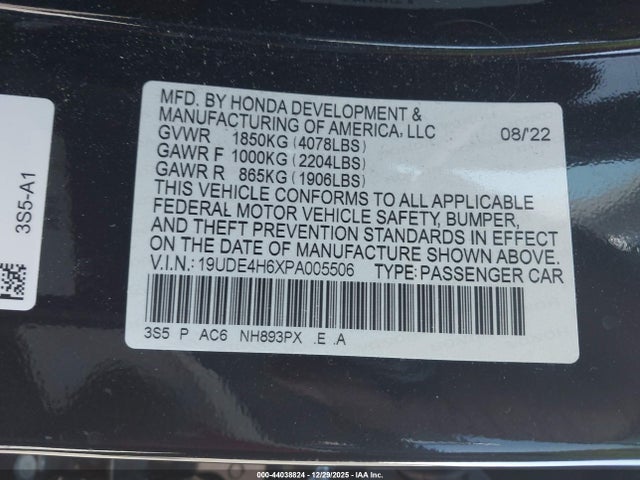 2023 ACURA INTEGRA 19UDE4H6XPA005506 Photo 8