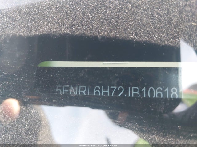 5FNRL6H72JB106181 Honda Odyssey Ex-l
