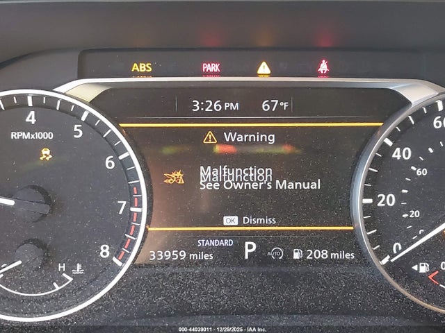 5N1DR3BAXNC260678 Nissan Pathfinder Sv 2wd