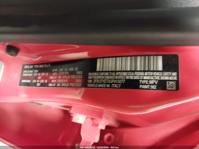 2016 FIAT 500X ZFBCFYET3GP413077 Photo 8