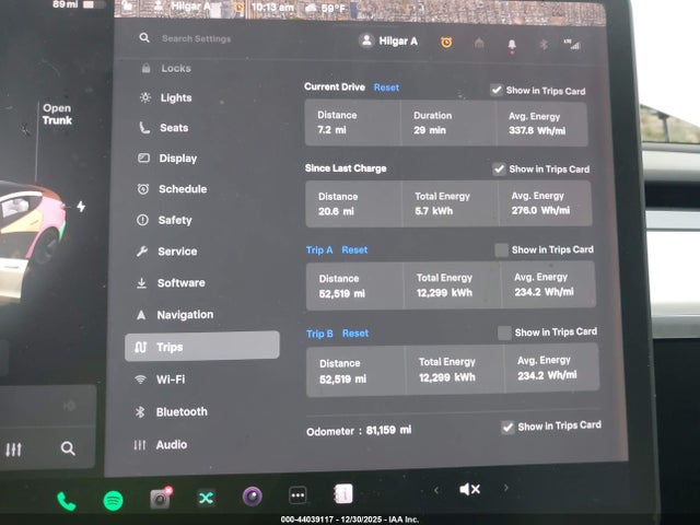 2019 TESLA MODEL 3 5YJ3E1EA2KF509288 Photo 6