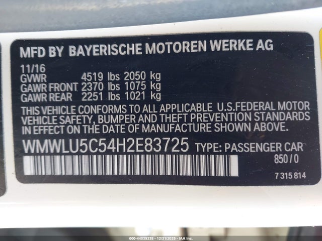 2017 MINI CLUBMAN WMWLU5C54H2E83725 Photo 8