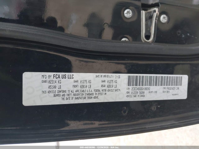 Dodge Charger Se 2016 2C3CDXBG8GH188202 Image 9