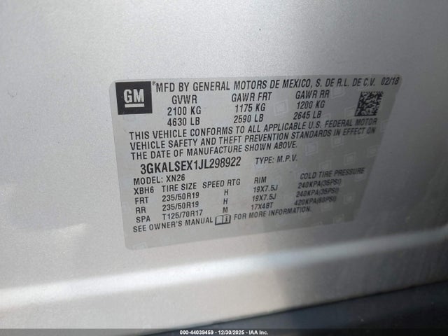 GMC Terrain Denali 2018 3GKALSEX1JL298922 Image 9