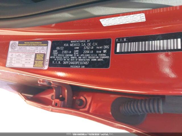 2023 KIA FORTE 3KPF24AD3PE507487 Photo 8